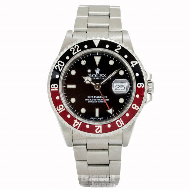 40 mm Rolex GMT-Master II 16710 Steel on Oyster Pre-Owned